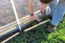 Строим парник для помидоров своими руками