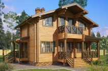 Дома из клееного бруса: особенности, преимущества и недостатки